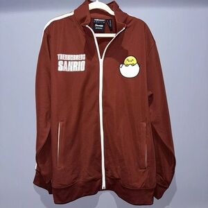 New Sanrio x The Hundreds Gudetama Brown Track Jacket